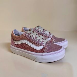 Vans Pink Glitter Sneakers